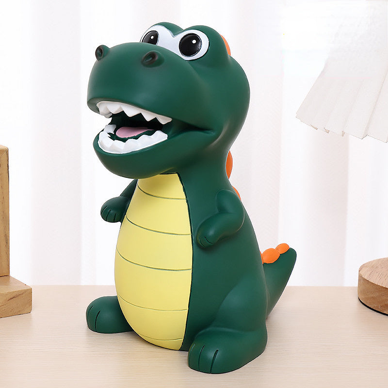 Creative Dinosaur Penny Bank, Perfect for Saving Money, Adorable and Spacious T-Rex Coin Bank