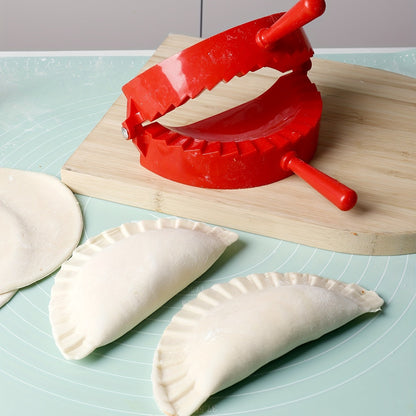 Kitchen Tool Accessory: Dumpling Press Maker for Homemade Dumplings, Wontons, and Empanadas - Made with Food-Safe PP Plastic