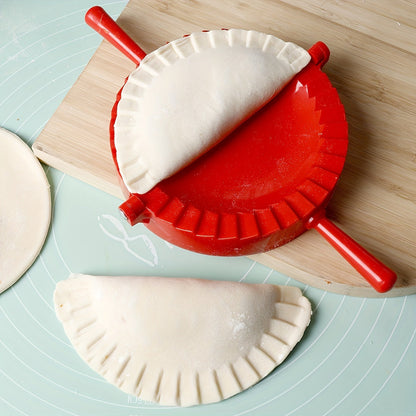 Kitchen Tool Accessory: Dumpling Press Maker for Homemade Dumplings, Wontons, and Empanadas - Made with Food-Safe PP Plastic