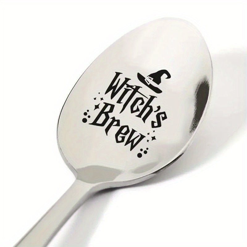 Personalized engraved metal coffee spoons with love message - perfect gift for daughters, families, and friends for special occasions, holidays, or as a present for Lovers' Day.