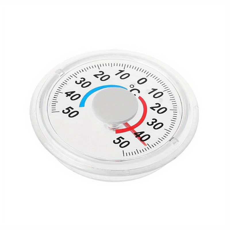 2 Self-Adhesive Thermometers: Accurate, Ideal for Greenhouses, Gardens, Homes - No Battery Needed