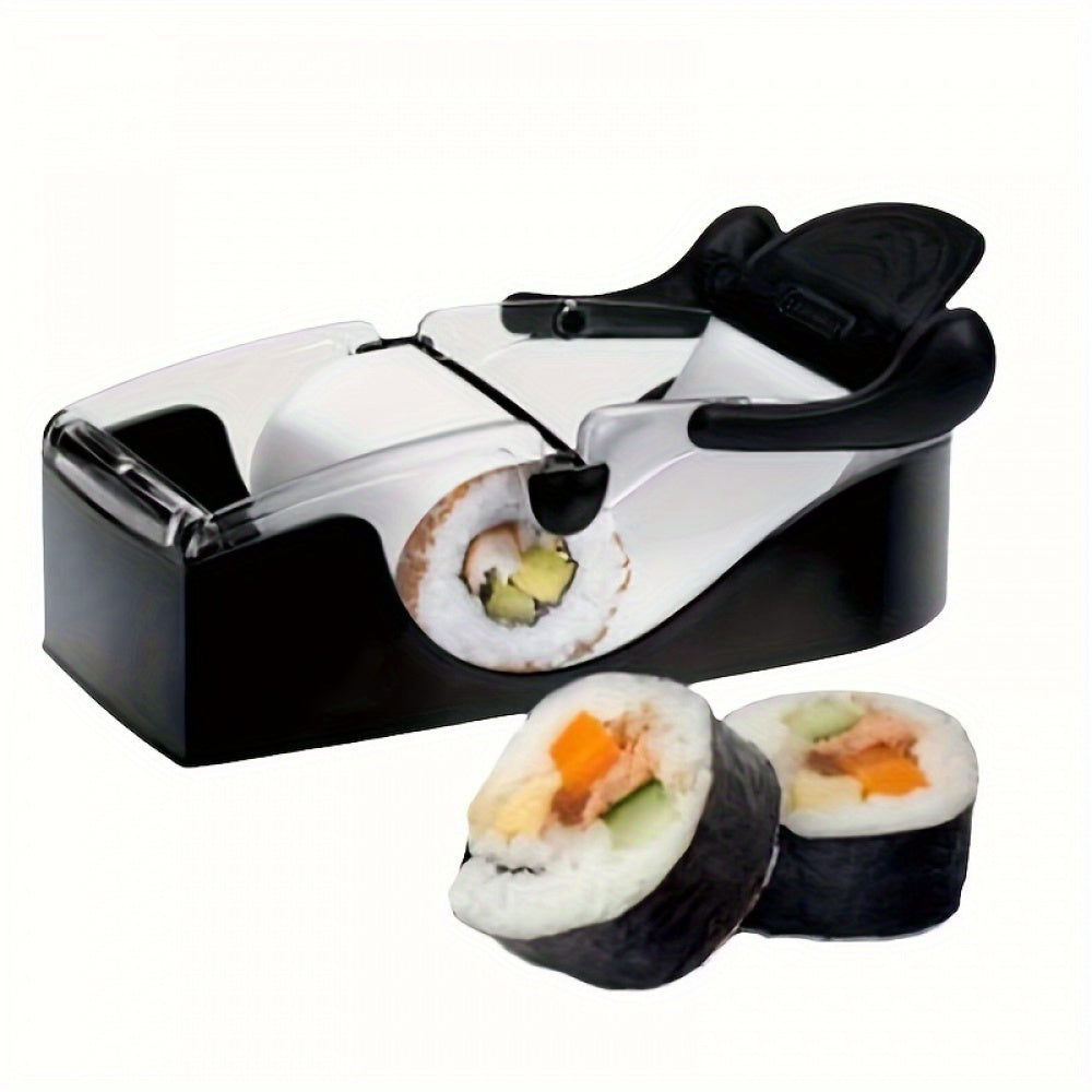 Sushi Rolling Kit - Easy DIY Tool for Homemade Sushi - Made of Tough PS Material, No Power Required - Great for Fast, Tasty Sushi Creation - Includes Sushi Making Supplies