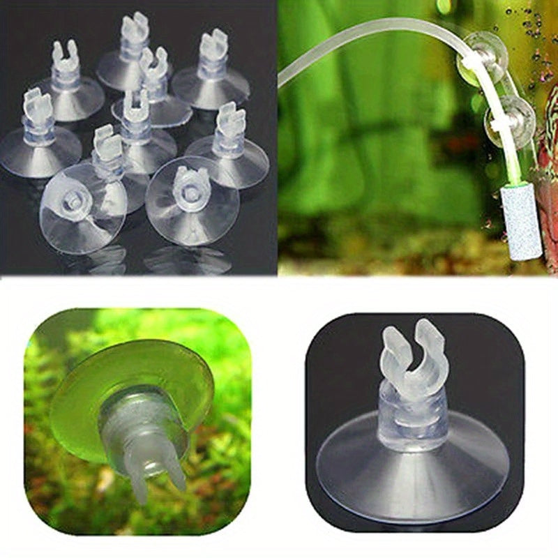 20 suction cups for securing air pump pipes in an aquarium fish tank