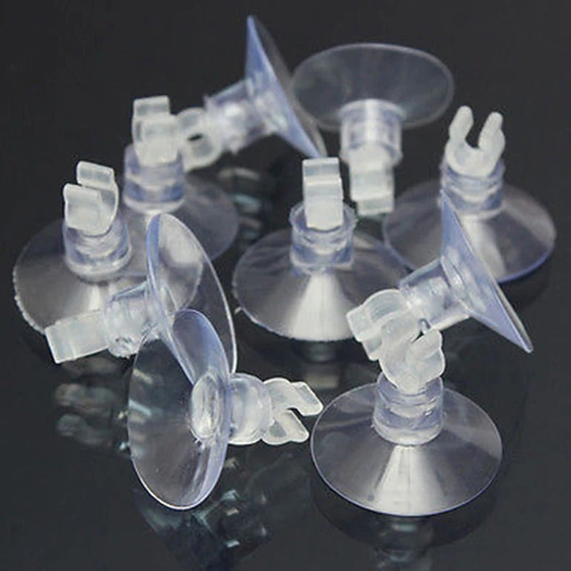 20 suction cups for securing air pump pipes in an aquarium fish tank