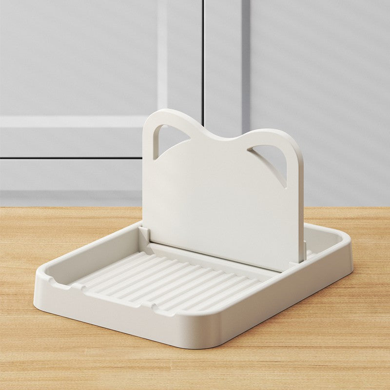 Spoon Rest: Versatile Utensil Holder for Kitchen - Holds Spoons, Shovels, Pot Covers, Spatulas, and More - Made of Durable Plastic