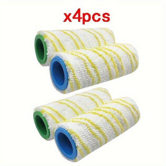 Four Sets of Main Roller Brushes Compatible with Karcher FC5, FC7, FC3, FC3D Electric Sweepers