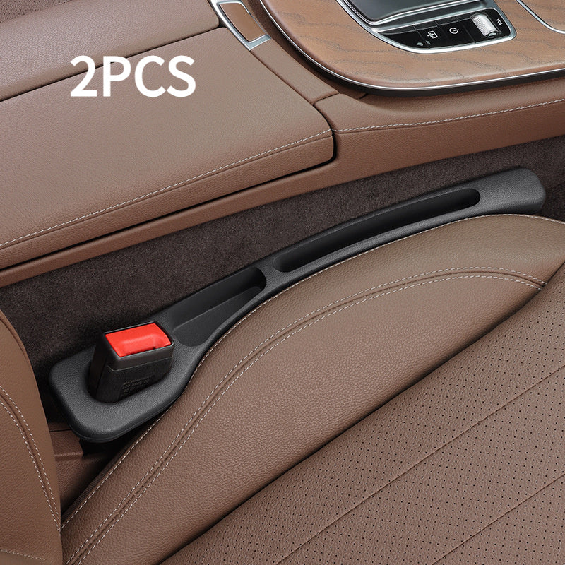 Car Seat Gap Filler with Multi-Storage Compartments - Leak-Proof Interior Strip, Ideal for Car Storage Solutions.