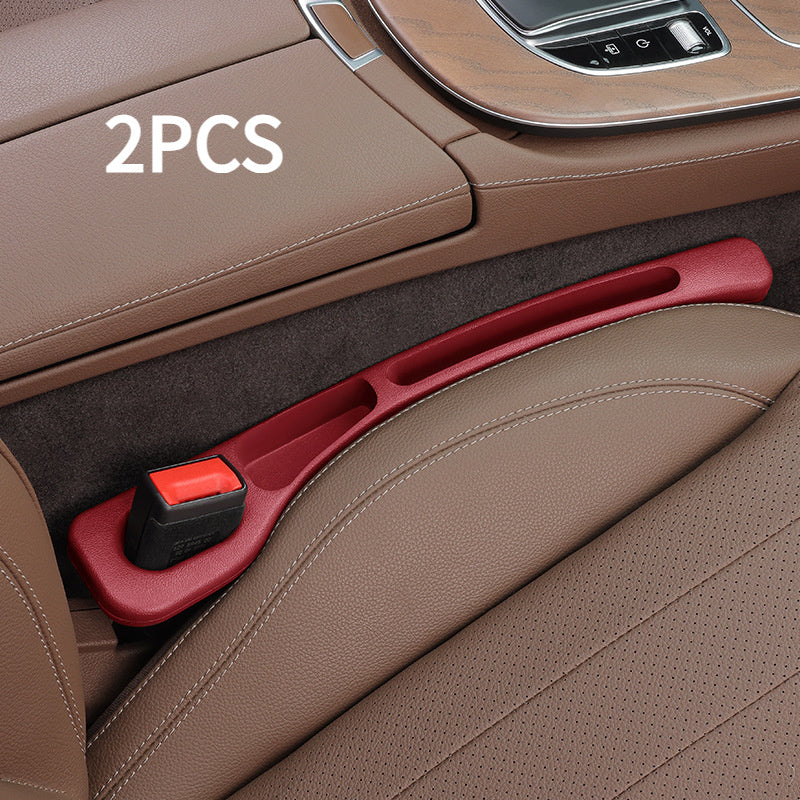 Car Seat Gap Filler with Multi-Storage Compartments - Leak-Proof Interior Strip, Ideal for Car Storage Solutions.