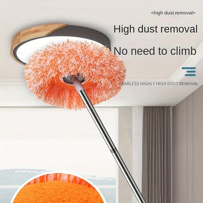 The Sunflower Mop Head is a versatile cleaning tool that can be used on both wet and dry floors, walls, tiles, glass, windows, and cars. Its flexible rotating design makes it an ideal surface cleaner for bathrooms, bedrooms, and living rooms.