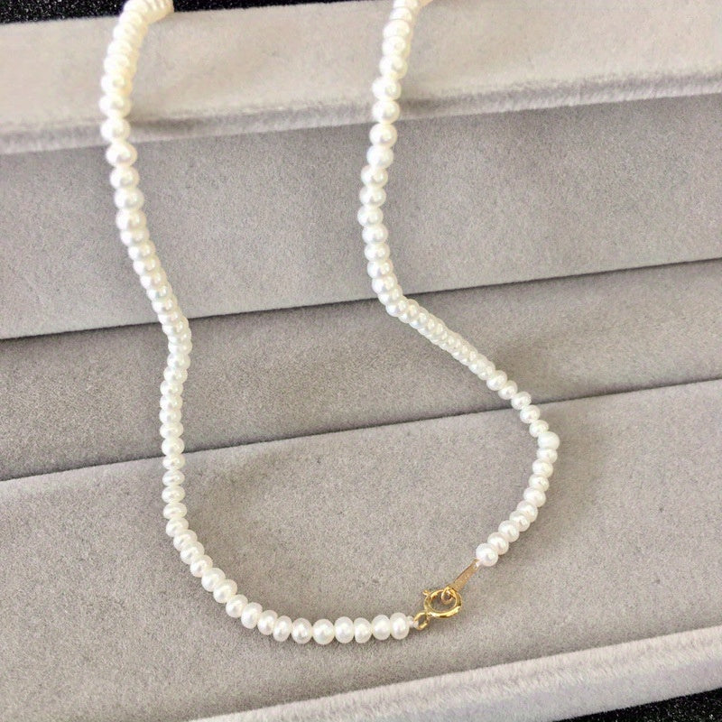 Bohemian Style Fashion Pearl Necklace featuring Natural Pearls and a Gift Box, Perfect for Parties and Banquets, Suitable for Year-Round Wear