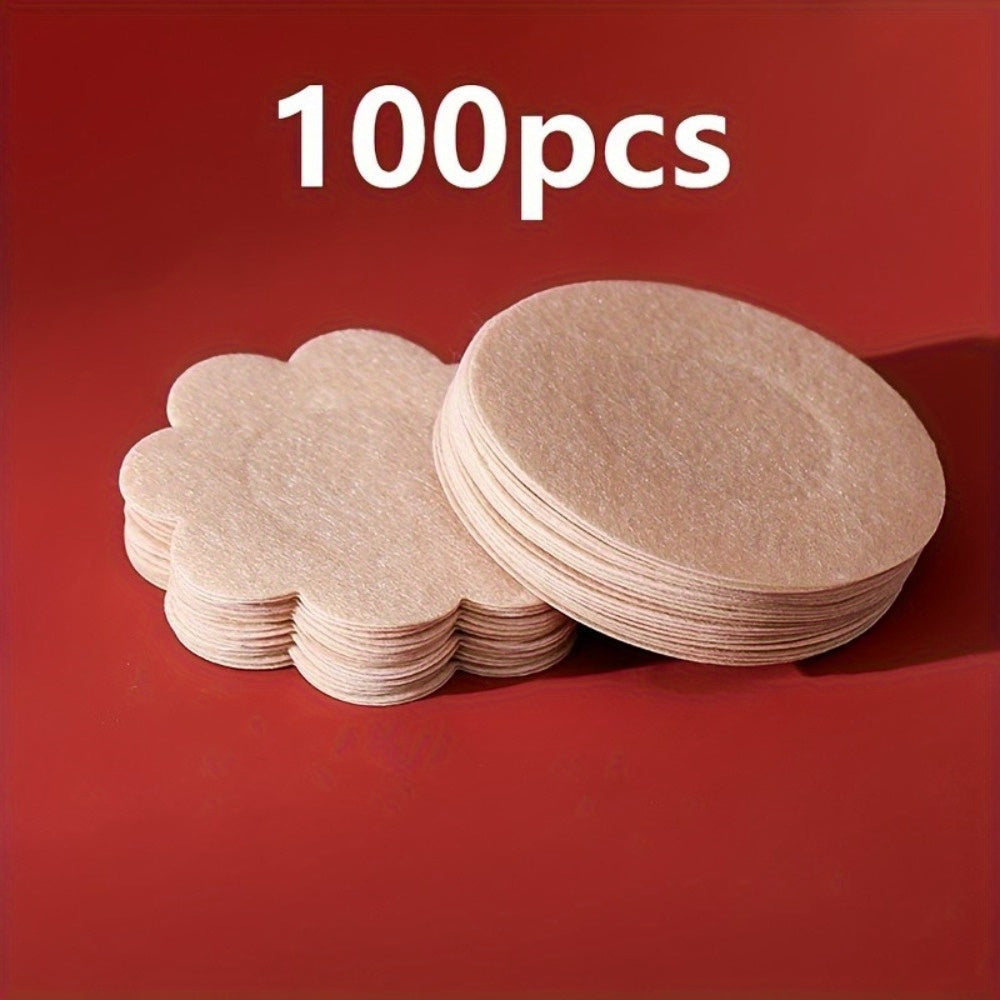 100-piece disposable set of invisible self-adhesive patches, women's underwear, and accessories.