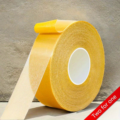 BOGO: 2pcs Heavy-Duty Dual-Sided Tape for Carpets, Mats, Wallpaper, & Balloons - Non-Slip, Waterproof, Residue-Free.synthetic Rubber