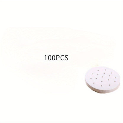 Silicone Steamer Liner for Steaming Dumplings, Buns, and Breads - 25cm/9.84inch - Safe for Food Use