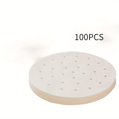 Silicone Steamer Liner for Steaming Dumplings, Buns, and Breads - 25cm/9.84inch - Safe for Food Use