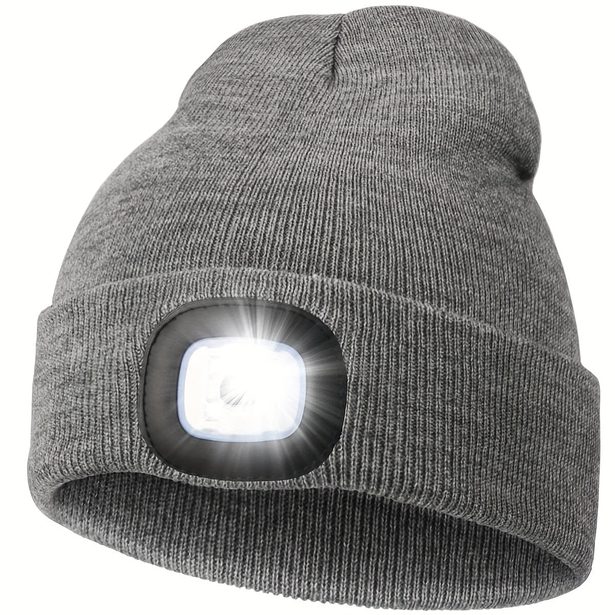 LED Light Beanie Hat for All Genders: Stay Hands-Free During Nighttime Adventures - Perfect for Walking, Fishing, Camping, and Hunting