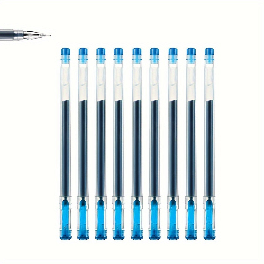 Three fast drying ink pens in Black, Blue, and Red with 0.38mm fine tip - ideal for exams and office use.