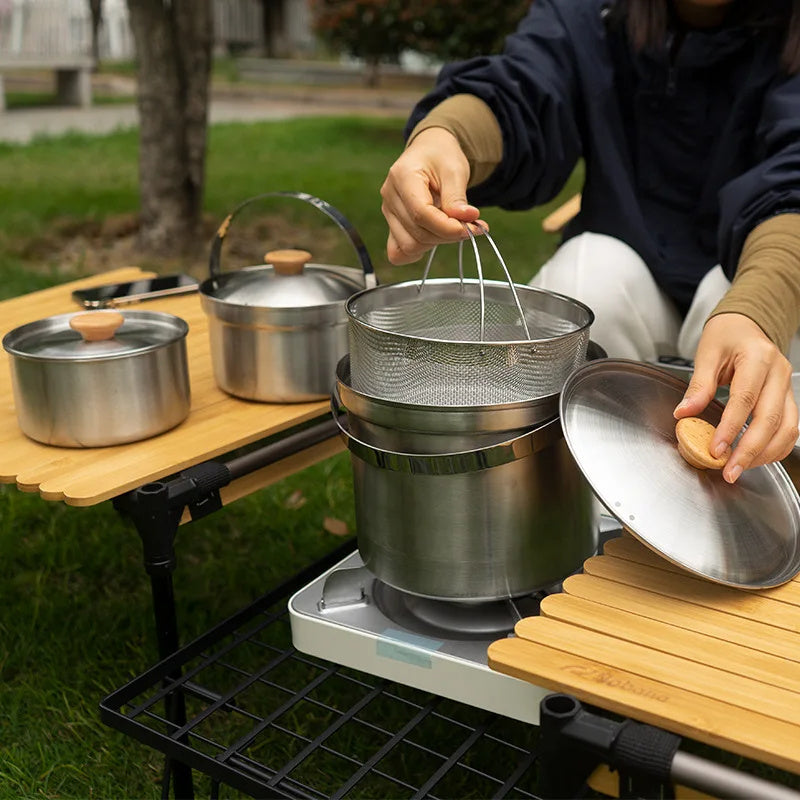 Pot Set made of 304 Stainless Steel