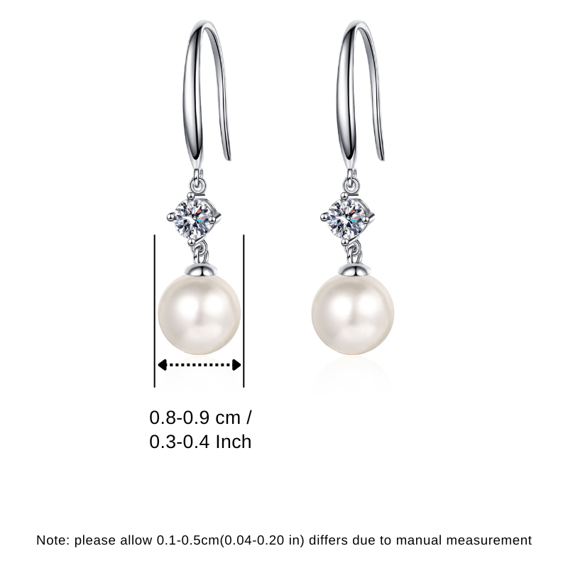 Elegant and understated, these 1.6g freshwater pearl earrings are a stunning addition to any bridal ensemble. Whether for the bride, bridesmaids, or wedding guests, these cultured pearl earrings are perfect for any wedding occasion or casual attire.