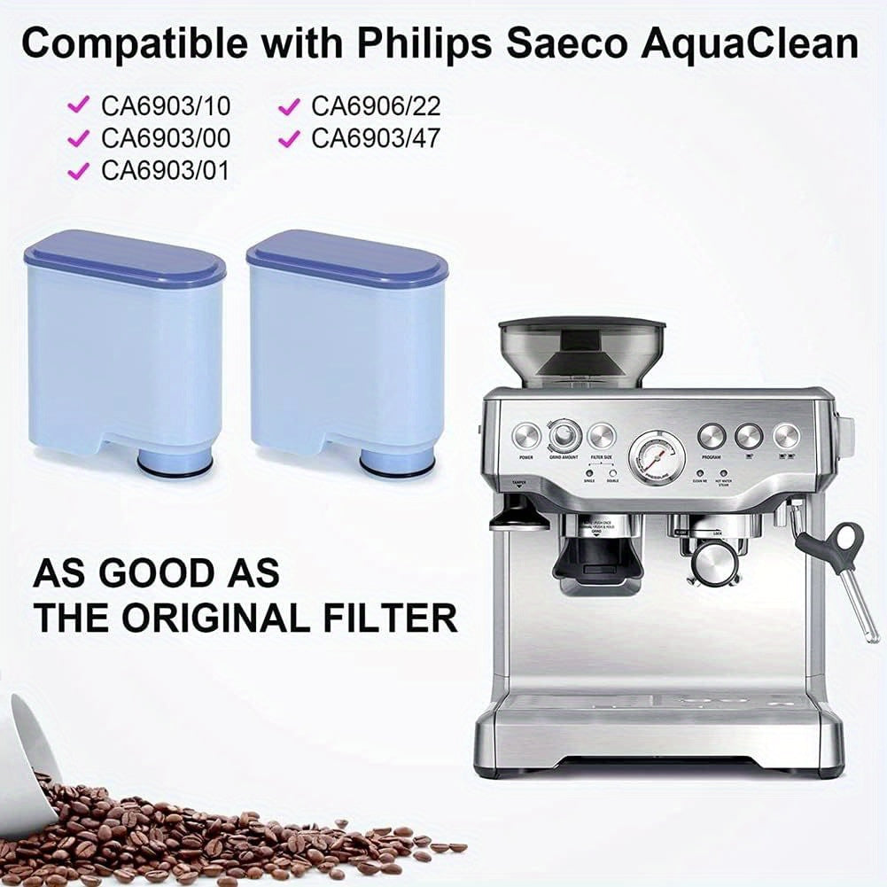 Upgrade your coffee experience with our premium coffee filter designed for Philips AquaClean machines. Compatible with CA6903, HD8900, and more, this filter not only provides anti-lime scale water purification but also enhances the taste of your coffee