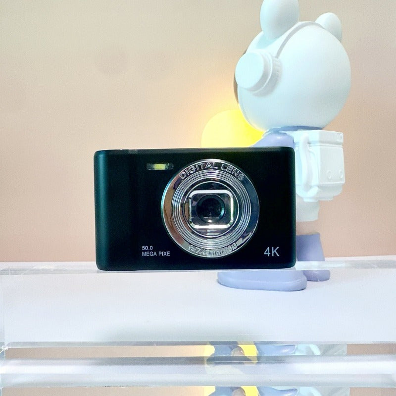 High definition smart cameras with front and rear cameras and portability, perfect for young kids and students.