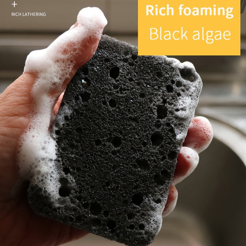 10 pieces of multi-purpose cleaning sponges made of long-lasting polyurethane material that is resistant to sticking oil and algae. Perfect for use in kitchens, bathrooms, and on bedroom walls. Highly effective in removing tough stains.