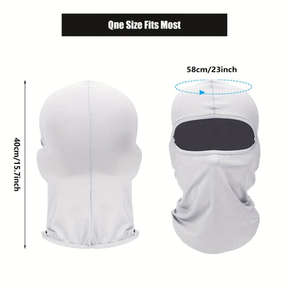 Women's Full Face Balaclava Masks - Set of 12, Ideal for Skiing and Cycling, Windproof, Breathable, and Warm, Stretchy Fit, Easy to Wash