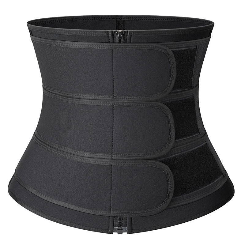 Men's waist trainer to reduce abdomen size and shape body, trim belly and sweat.