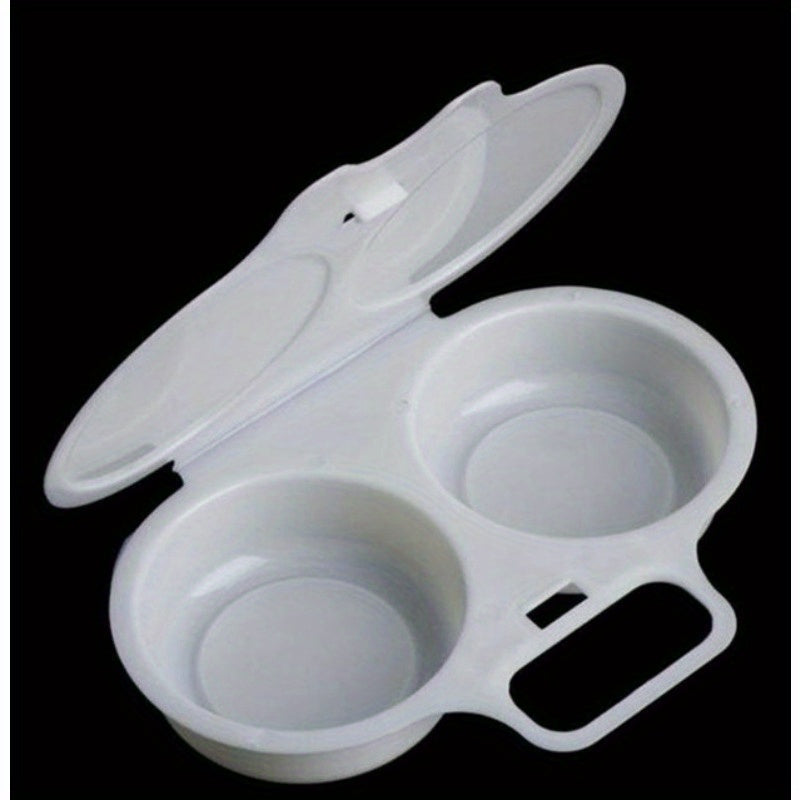 Egggenius Easy-Clean Microwave Egg Poacher & Omelette Maker - Perfect for Quick, Healthy Cooking in Kitchens & Restaurants