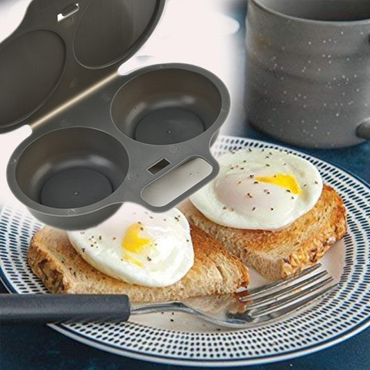 Egggenius Easy-Clean Microwave Egg Poacher & Omelette Maker - Perfect for Quick, Healthy Cooking in Kitchens & Restaurants