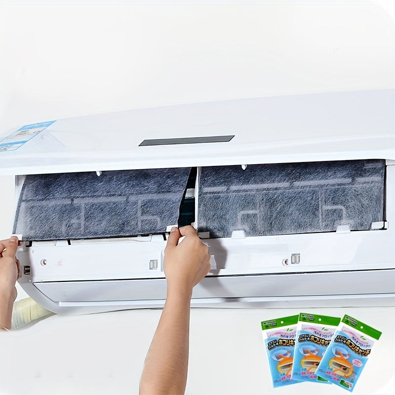 Washable and reusable air conditioner filters, comes in a set of 2/4 pieces. Made of durable paper and polycarbonate material, easy to cut to fit your specific air conditioning unit. Designed to enhance air quality and improve system efficiency.