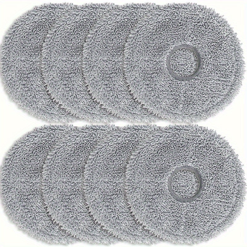 New and improved replacement mop pads designed for Dream L10s, L10, L20, L10s Pro, Xiaomi X10+ Robotic Vacuums. These thick, washable microfiber wet wipes offer superior cleaning power and are compatible with various vacuum models. Perfect for keeping