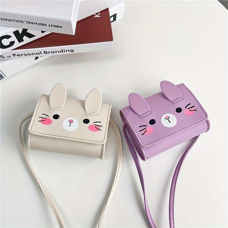 Adorable cartoon shoulder bags: Petite leather Western girl messenger bags.