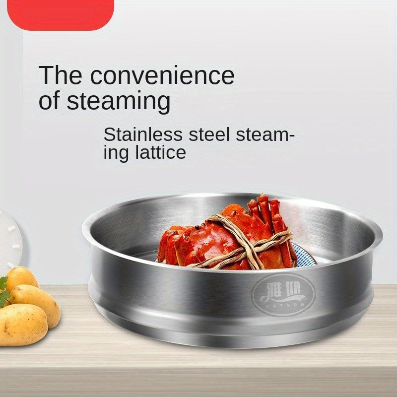 Double-sided honeycomb stir-fry pan made of 316 stainless steel, suitable for use on induction cookers, gas stoves, and ovens. Features a special flat bottom design, non-stick coating, and steamer function, making it versatile for household cooking needs.