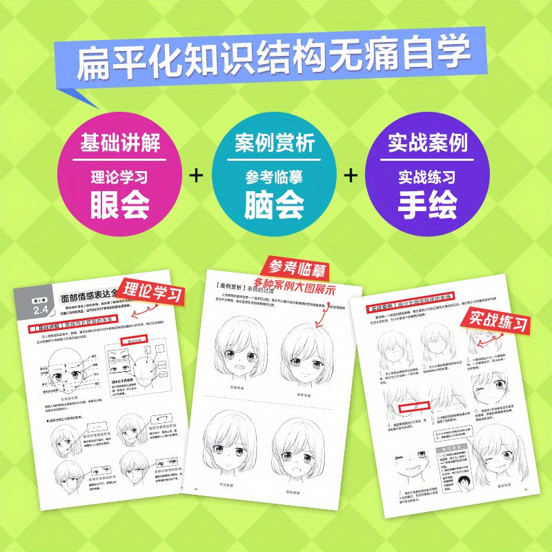 Comprehensive Manga Self-Learning Guide: Drawing Anime Characters in Chinese