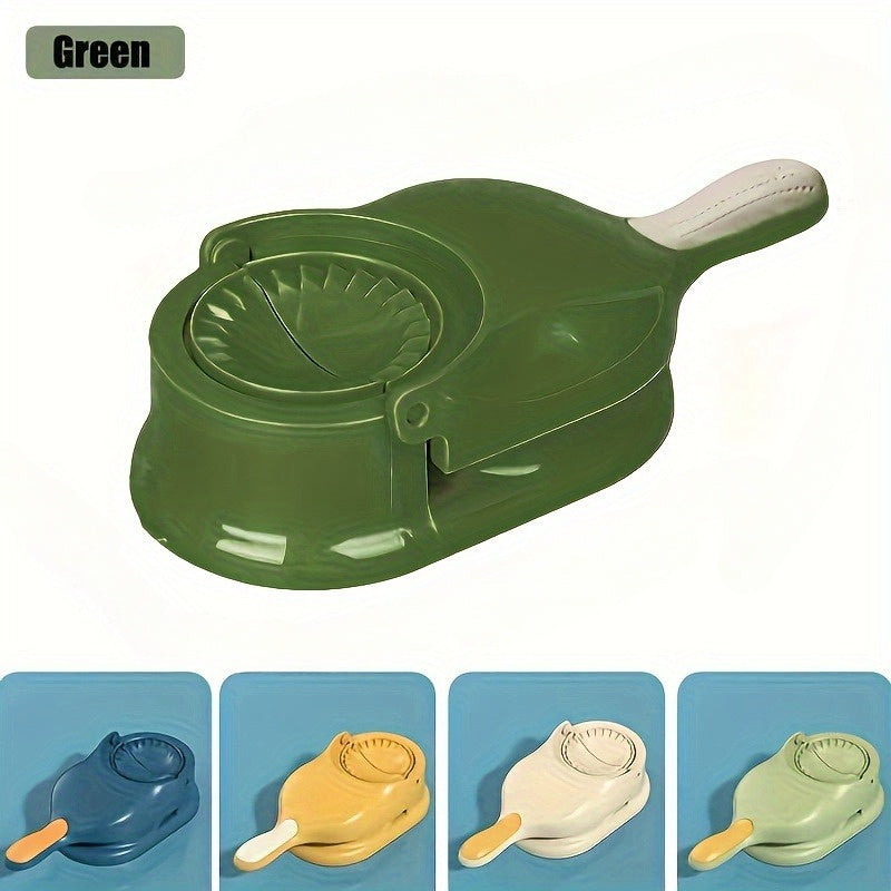 1 piece of the Dumpling Skin Machine, a 2-in-1 Creative Dumpling Machine for making dumplings at home. This Manual Corn Cake Machine also functions as a Dumpling Skin Dumpling Mold. It is a Dough Press Machine and Dumpling Press Machine that is perfect