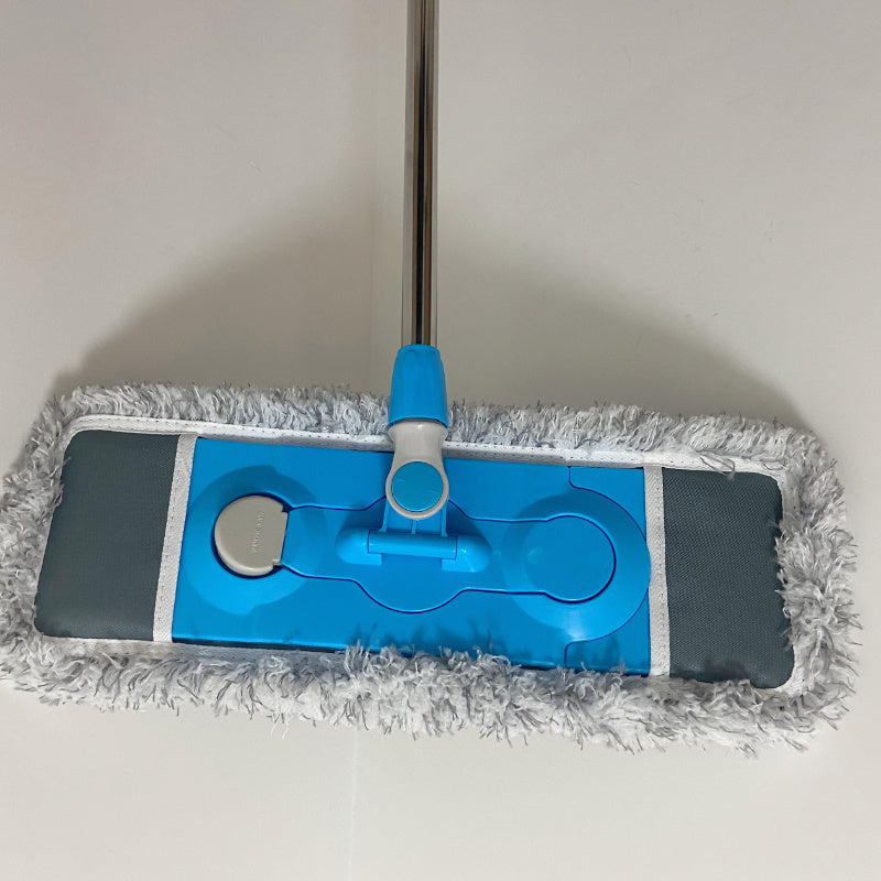 Effortlessly Clean With Our Large Flat Mop - Suitable for Wet and Dry Surfaces, Hands-Free Design Eliminates Wringing, Ideal for Any Room in the House - Removes Dust and Stains with Ease