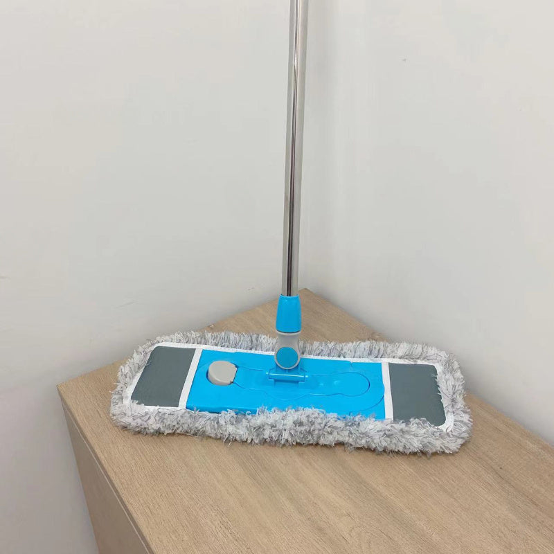 Effortlessly Clean With Our Large Flat Mop - Suitable for Wet and Dry Surfaces, Hands-Free Design Eliminates Wringing, Ideal for Any Room in the House - Removes Dust and Stains with Ease