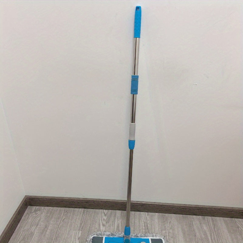 Effortlessly Clean With Our Large Flat Mop - Suitable for Wet and Dry Surfaces, Hands-Free Design Eliminates Wringing, Ideal for Any Room in the House - Removes Dust and Stains with Ease