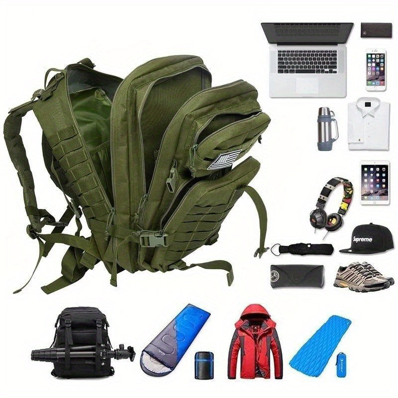 Waterproof 30L/50L 1000D Nylon Backpack for Outdoor Sports and Activities