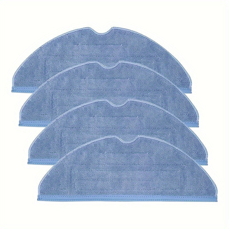 Replace worn out pads on your Roborock T7S, T7S Plus, S8/S8+/S7/S7MaxV, or S7MaxV Plus with this set of 4 vacuum mop replacement pads. These reusable hard floor cloth pads are expertly crafted to provide a super soft and effective cleaning experience.