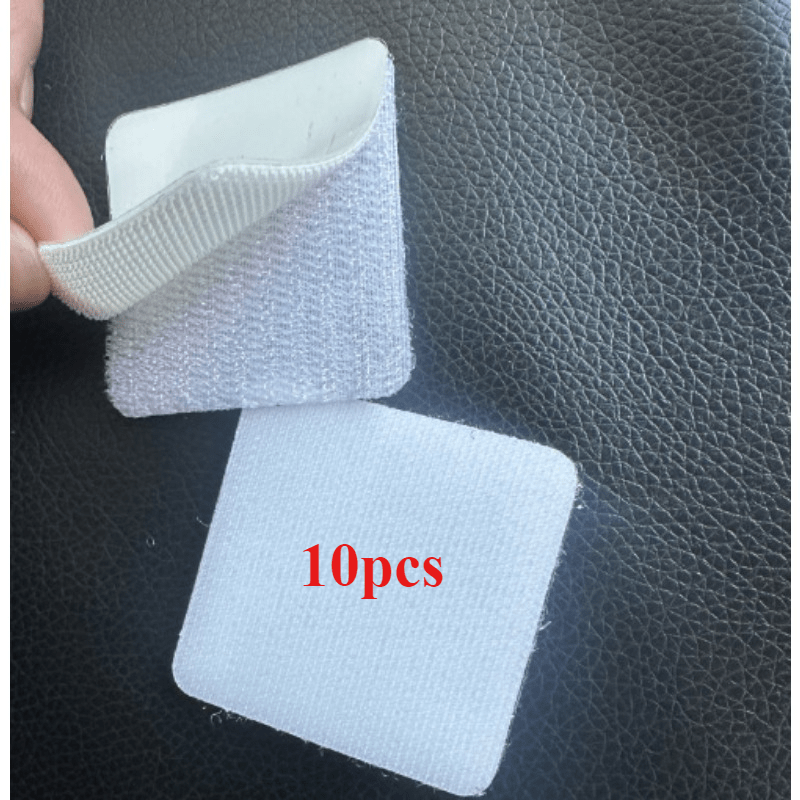 10 pieces of Rug Grip Tapes, designed for securing sofa cushions with invisible fixed anti-slip stickers that are suitable for anti-slip surfaces.