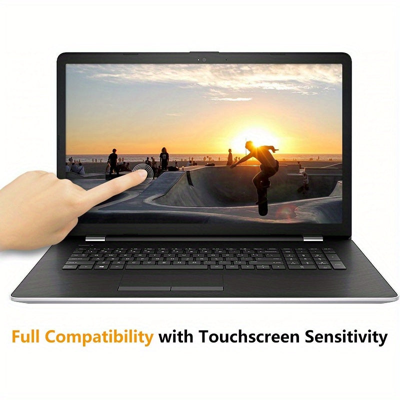 Matte anti-glare laptop screen protector for 15.6-inch laptops with 16:9 aspect ratio, compatible with various brands.