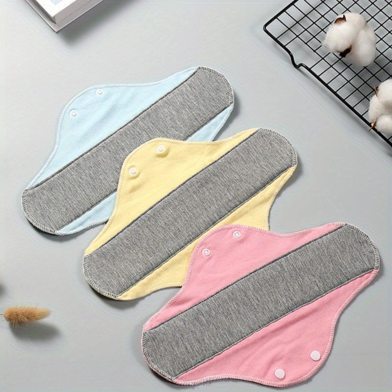 1 or 2 random color washable and reusable protective pads for elderly underwear, waterproof and leak-proof