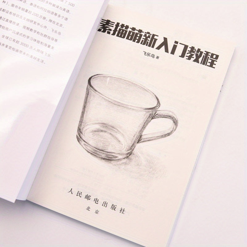 Beginner's guide to sketching: Step-by-step drawing instructions in Chinese.