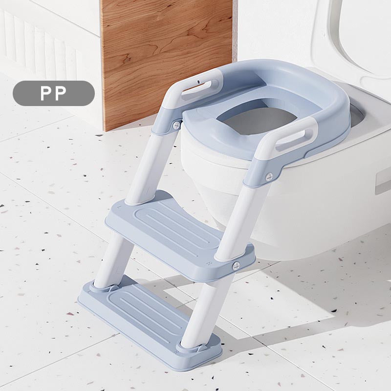 Children's Potty Training Toilet Seat with Step Stool - Convenient, Secure, and Comfortable for Little Ones