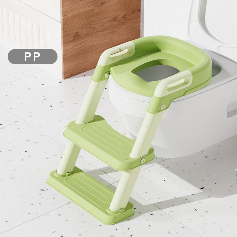 Children's Potty Training Toilet Seat with Step Stool - Convenient, Secure, and Comfortable for Little Ones