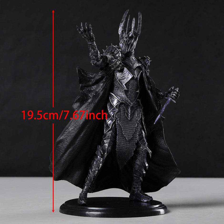 Dark Fantasy Warlord PVC Action Figure, 19.5cm – Detailed Collectible for Ages 14+