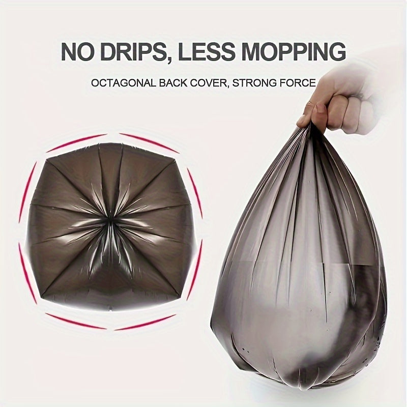 Small household disposable garbage bags, perfect for garbage collection and cleaning in multiple areas including living rooms, bedrooms, kitchens, bathrooms, and toilets. Comes in a set of 100 pieces spread across 5 rolls.