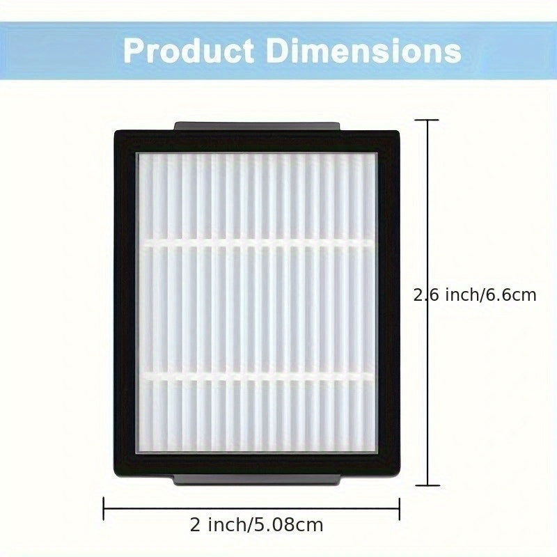 6 Pack of High Efficiency Filters for Irobot E, I, and J Series Vacuum Cleaners