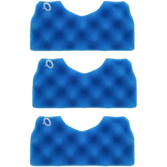 Replacement 3-Pack Filter Set for Aspirovap Exelle Models SC43/SC44/SC45 Series, Fits Part DJ97-01040C, Includes High-Efficiency Floor Attachment Filters made of Plastic and Cloth